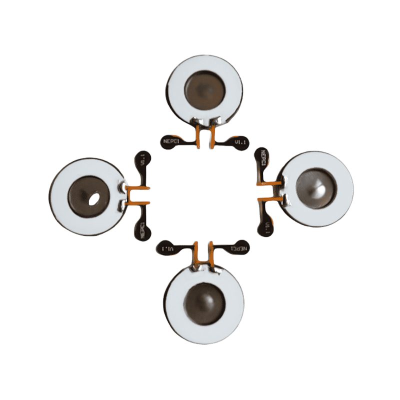 KNN16-140K Duc-liberum Mesh Medical Inhalable Nebulizer, Nebulization Rate 0.30ml/min Mediana Particle Size 3.5um Solderable FPC Mos Nebulizer Discs